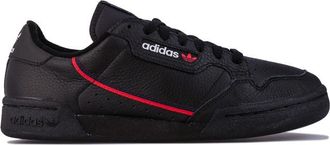 adidas Mens Continental 80 Trainers in Black Leather (archived) - Size UK 10