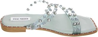 Steve Madden Slippers - Dames - Sandalen - Blauw - 37 EU - Schoenen