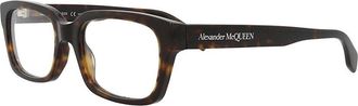 Alexander McQueen Alexander Mcqueen Mens Am0345o 55Mm Optical Frames