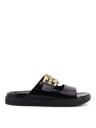 Givenchy Slides 4G Liquid Dad In Leather