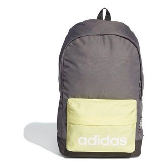 adidas Extra Large Classic Backpack Grey Yellow H35716