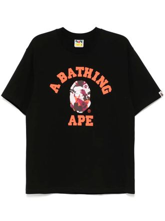 A Bathing Ape printed T-shirt - men - Cotton - M - Black