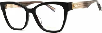 Chopard Demo Rectangular Ladies Eyeglasses VCH379M 0BLK 54