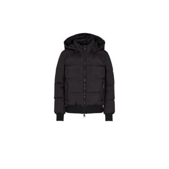 A|X Armani Exchange Gewatteerde gewatteerde jas met capuchon - Dames - Gewatteerde jassen - Zwart - S - Jassen