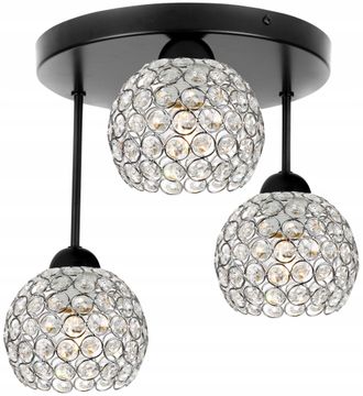 OEM L&aacute;mpara Colgante Cromada L&aacute;mpara De Techo Led Cristal