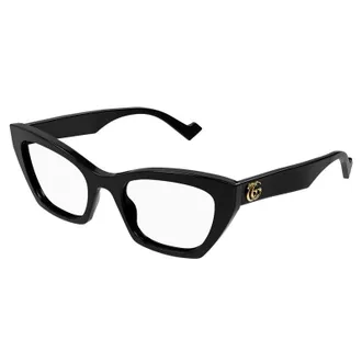 Gucci GG1334O002 Cat-Eye Acetate Eyeglasses - Brown