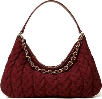 Twin-Set Borsa a spalla con catena - Rosso