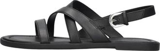 Vagabond Zaida Sandalen - Dames - Sandalen - Zwart - 39 EU - Leer - Schoenen