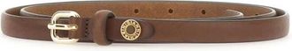 Gianni Chiarini Accessoires, Dames, Bruin, ONE Size, Leer, Slim Leren Riem
