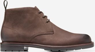 Cole Haan Mens Roundhill Grand Waterproof Chukka Boots - Brown Size 10.5