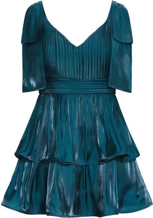 City Chic Betty Bow Cocktail Dress in Emerald at Nordstrom, Size 22W