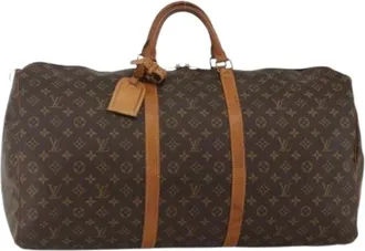 Louis Vuitton Pre-owned Weekend Bags, unisex, Brown, Size: ONE SIZE Pre-owned Boston Bag
