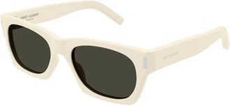 Saint Laurent Unisex Black Square Sunglasses SL402 020
