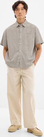 Only & Sons Mens Linen-blend pant Loose fit