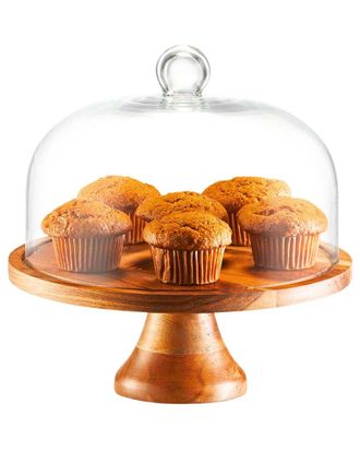 Godinger Grove Cake Stand & Dome