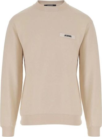 Jacquemus Hombre, Sudaderas, Beige, Talla: XL