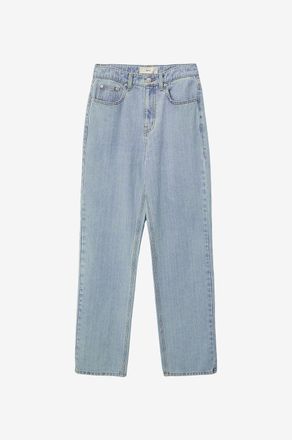 Dunst Helle weite Jeans im 90er-Look