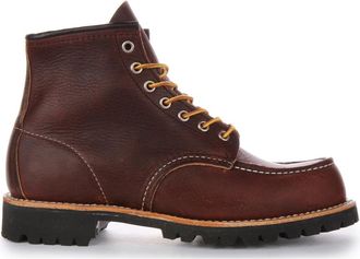 Red Wing Shoes Klassieke Moc Toe Enkellaarzen Bruin - Heren - Veterlaarzen - Bruin - 42 1/2 EU - Leer - Schoenen