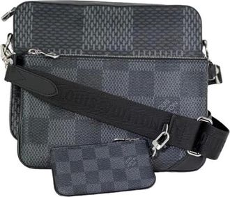 Louis Vuitton Pre-owned Trio Messenger - - Pre-owned - Uomo - Grigio - ONE SIZE