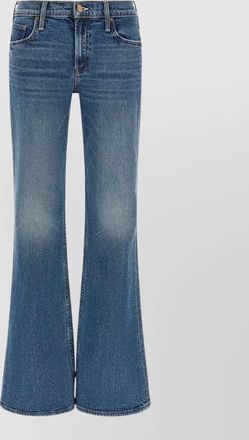 Mother denim low-rise bootcut jeans