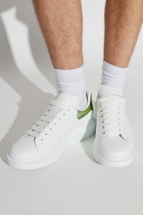 Alexander McQueen Sports Shoes With Logo, Mens, White