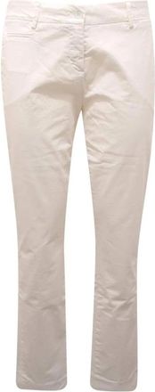 Peuterey Oakland Geverfde Broek - Heren - Chinos - Wit - L - Katoen - Broeken