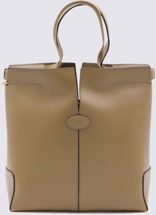 Tod's Beige Leather Totes