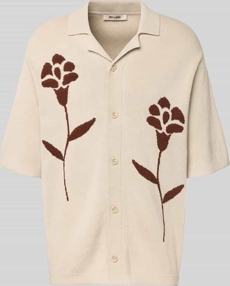 Only & Sons Relaxed Fit Freizeithemd aus reiner Baumwolle Modell SONNY in Beige, Gr&ouml;&szlig;e XXL