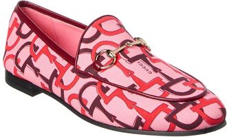 Gucci Jordaan Canvas Loafer