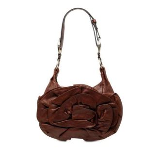 Saint Laurent Pre-owned Shoulder Bags, female, Brown, Size: ONE SIZE Pre-owned Vintage Shoulder Bag