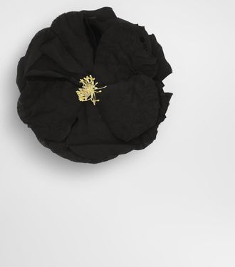 Dolce & Gabbana Floral Cotton Brooch - Man Bijoux Multi-colored Onesize