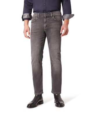 Pioneer Authentic Jeans Straight-Jeans Rando Dicke N&auml;hte, Herren, Gr. 30, L&auml;nge 32, grau used whisker, Denim/Jeans, Obermaterial: 98% Baumwolle, 2% Elasthan, PIONEER AUTHENTI