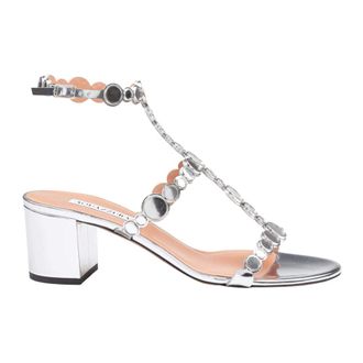 Aquazzura Donna, Scarpe, Grigio, 36 EU, new