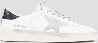 Golden Goose White Lace Up Sneakers