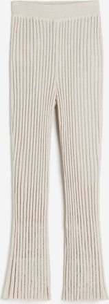 H&M Hose in Rippstrick - Brown