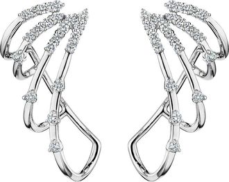 Hueb Luminus Diamond Earrings in 18K White Gold at Nordstrom
