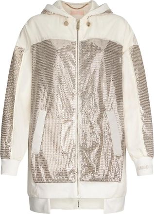 Liu Jo Parka con paillettes - Toni neutri
