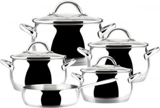 Magefesa 01BXKUCHE09 Kuchen Stainless Steel Cookware Set - 9 Piece