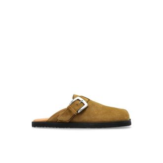 Maison Margiela Tabi Daily Mule - Dames - Slip ons - Bruin - 40 EU - Leer - Schoenen