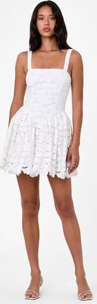 Nicholas Vittoria Mini Dress in Ivory at Nordstrom, Size 10