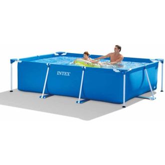 Intex Piscina Tubular Intex Metal Rect. 300x200x75 Sin Depuradora - 28272