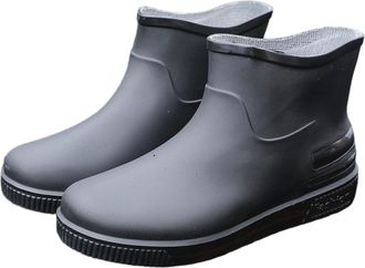 Generic Rain Boots For Women Low Cut Casual Wear Flip Flop Design Classic Style Ideal For Everyday Outfits Perfect With Jeans Ladies Waterproof Low Heel Rain 