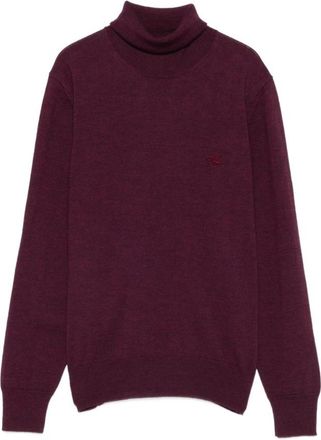Etro Turtleneck Sweater - Dames - Coltruien - Rood - S - Wol - Truien & Vesten