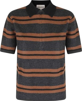 Semicouture Elsa Poloshirt - Dames - Polos - Veelkleurig - XS - Wol - Tops