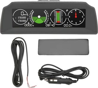 OEM Gps Inclin&oacute;metro Pmh Kmh, Inclin&oacute;metro Hud, Visualizaci&oacute;n De &Aacute;ngulo De Inclinaci&oacute;n, Br&uacute;jula, Monitoreo De Velocidad, Universal Para Autom&oacute;vil