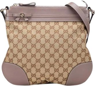 Gucci Pre-owned Cross Body Bags, female, Brown, Size: ONE SIZE Pre-owned Vintage Cross Body Bag