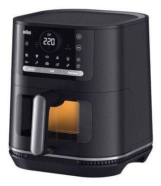 Braun Freidora Freidora Por Aire Braun Hf5073ybk 6l, 2000w, Negro