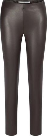 Raffaello Rossi Broeken, Dames, Bruin, XL, Leer, Leggings
