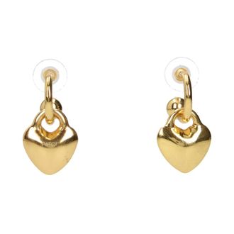 Patou Pendientes colgantes con charm de coraz&oacute;n - Accessories - Mujer - Amarillo - ONE SIZE