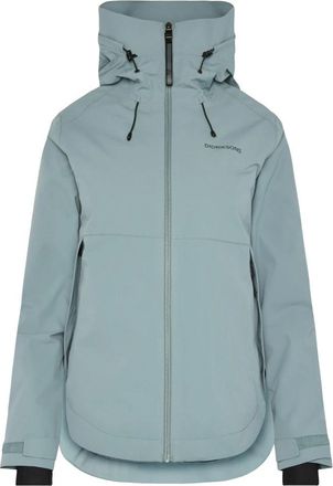 Didriksons 1913 Jennie WNS JKT 2 - Dames - Windbreakers - Blauw - XL - Fitness